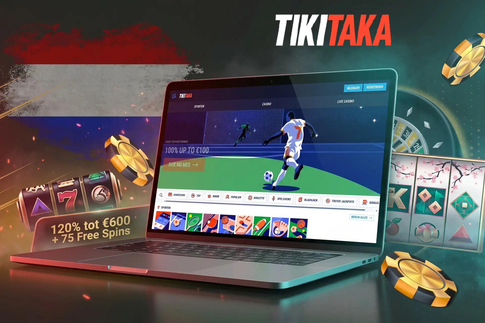 Beste TikiTaka-casino's